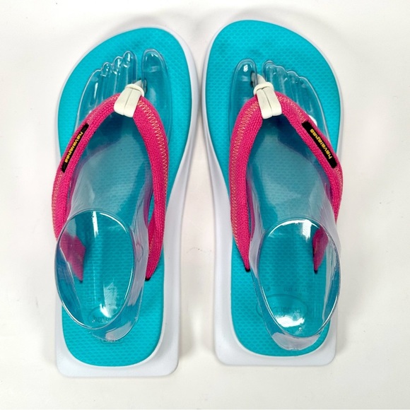 Havaianas Blue Fuchsia Tradi Zori  Unisex Flip-Flops - Picture 3 of 16